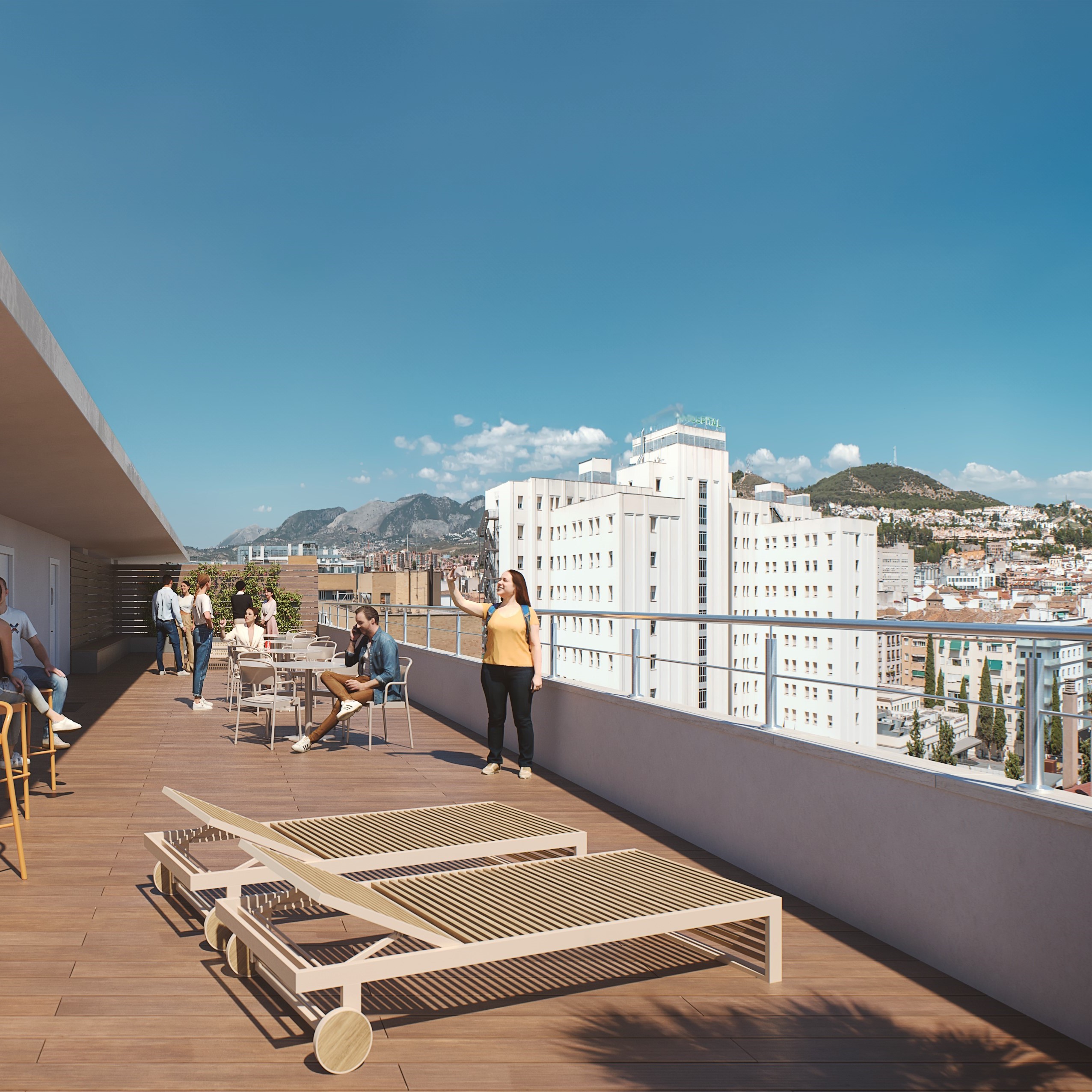 Zonas para relajarte: solarium.